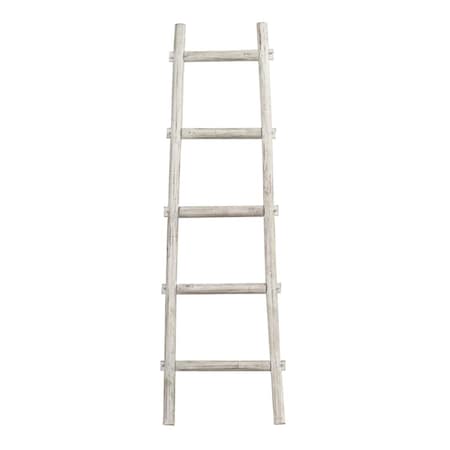 Screen Gems Wooden Ladder - White SGT086 WHITE